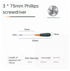Phillips screwdriver 3*75