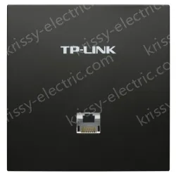 AX3000 Dual-Band Wi-Fi 6 Wireless Panel AP Black