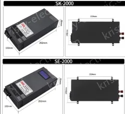 High-power switching power supply 2000W 220V