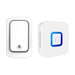 Long distance battery free self generating wireless doorbell, no need for punching or wiring, can set partition ringtones
