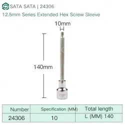 Dafei 10mm with a total length of 140mm-24306