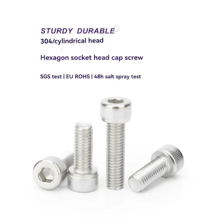 Cylindrical head hexagon socket screws M1.6*10