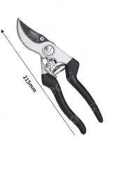 Black 8.5 inch - thick and hard pruning shears