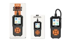 Black red V318 Automobile fault detector engine detection tool