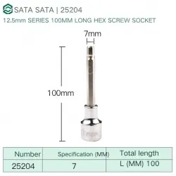 Dafei 7mm with a total length of 100mm-25204