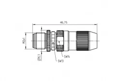 Field-wireable connectors