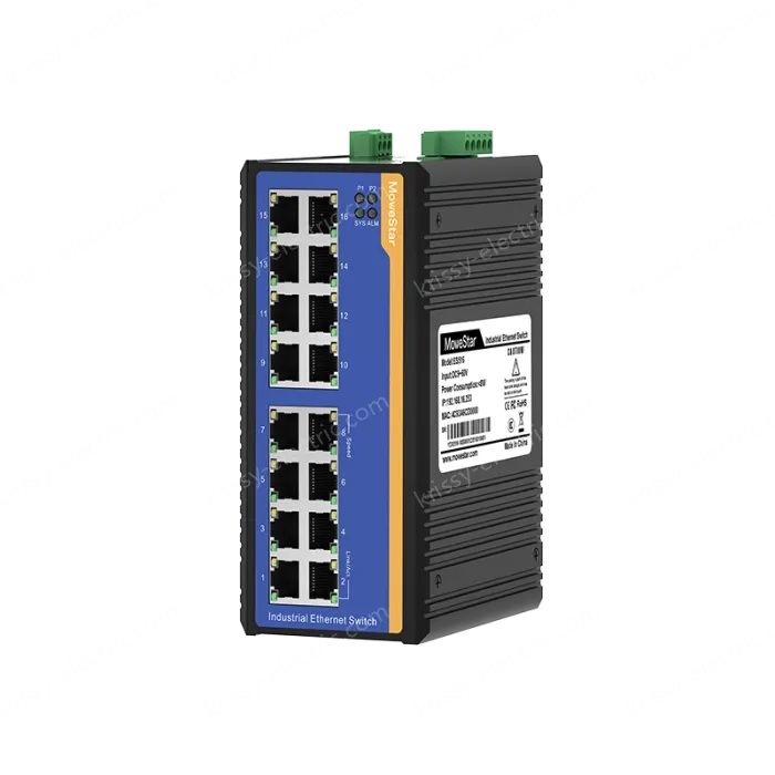 [100 Gigabit 16 Port] ring network management industrial switch