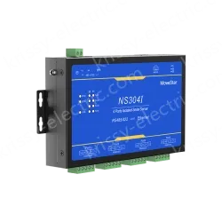 4 Ports RS485/422 Serial to 100M Ethernet Opto-isolated Server