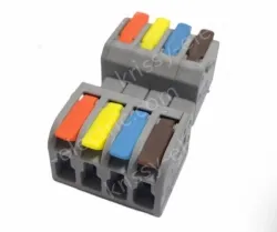 The terminal block is high-power, PCT snap-and-crimp, ULTUV assembly, and the dome is fastened quickly Speed wire connectors