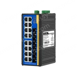 4 Ports 100M F(x) + 16 Ports 10/100M T(x) Din-Rail Unmanaged Industrial Ethernet Switch