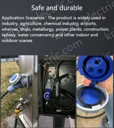 5 pole 63A exposed socket