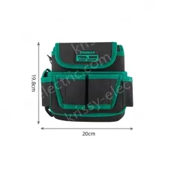 Multi-slip pocket belt bag with flap