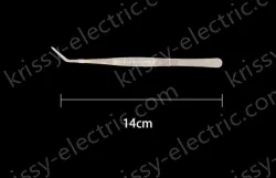 Stainless steel tweezers Straight tip (304 models) 16cm