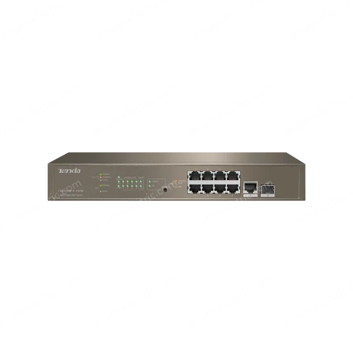 L3 Managed PoE Switch 9 Base-T Ethernet ports,1 SFP ports