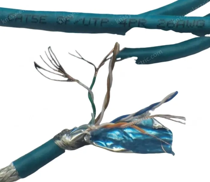 Ethernet cat5e sf/utp 4*2*26awg/7 pvc
