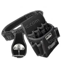 Waist bag + extra thick waist belt + metal hanging