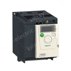ATV12HU15M3 variable speed drive, Altivar 12, 1.5kW, 2hp, 200 to 240V, 3 phases, with heat sink