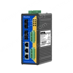 [100 Gigabit 2 Optical 3 Electrical] 2 Serial Port Ring Network Management Industrial Switch