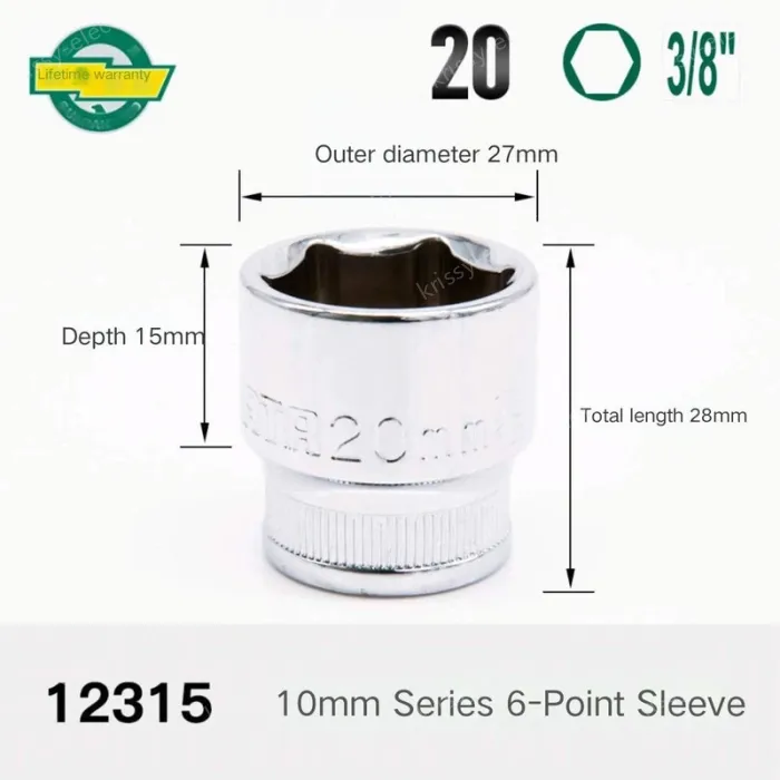 CALC-20mm-10mm series 3/8-12315