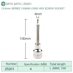 Dafei 4mm with a total length of 100mm-25201