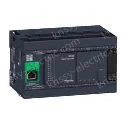 TM241CEC24R logic controller, Modicon M241, 24 IO, relay, Ethernet CAN master