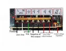 AC 220V to DC transformer 5V 70A 350w