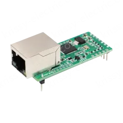 Low-cost serial-to-Ethernet module