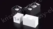Surface-mounted square cob spotlights 20W