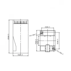 YDD series, YDD-UAC voltage transmitters