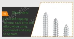 Flathead Cross M8*45