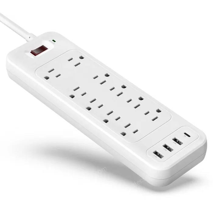 10 AC Outlets Power Strip