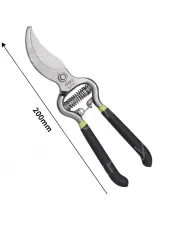 Silver 8 inch-55# carbon steel heavy duty pruning shears