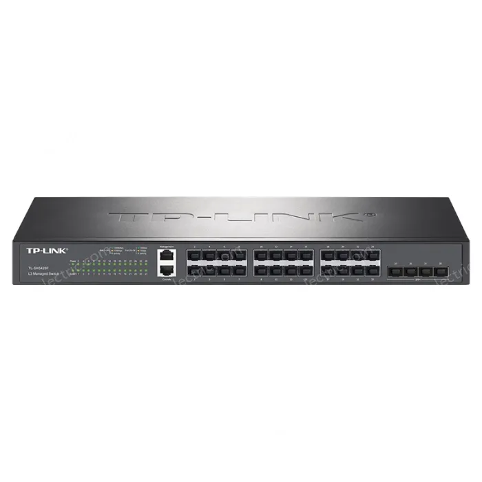 24 Gigabit SFP ports, 4 10 Gigabit SFP+ ports 10 Gigabit uplink Layer 3 network management switches
