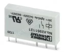 Miniature power relays REL-MR- 24DC/21AU