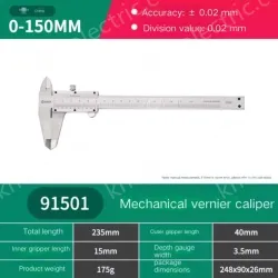 Mechanical caliper 0-150mm 91501