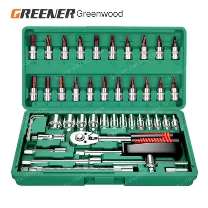 S2 straight handle 46-piece set