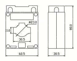 Current transformer YDBH0.66-40I-A-300/5A closed transformer