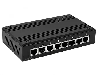 UOTEK 10/100M to 8 Ports RS-232/485/422 Serial Device Server