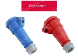 32A4 pole 400V concealed inclined plug