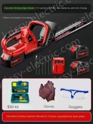 Industrial powerful single-edged 10-cell 5.0Ah two batteries and one charger