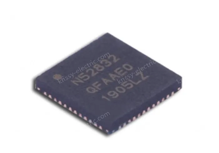 The nRF52832-QFAA-R NORDIC package QFN-48 wireless transceiver is new and original