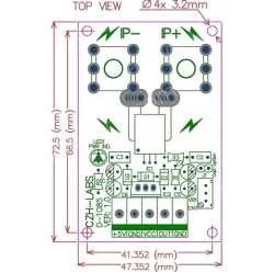 AC-DC buck module: 220V to 5V 700MA isolating switching power supply module