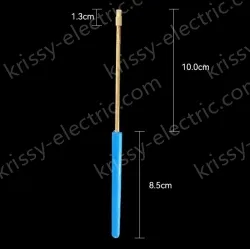 Metal inoculation sticks Length 18.5cm
