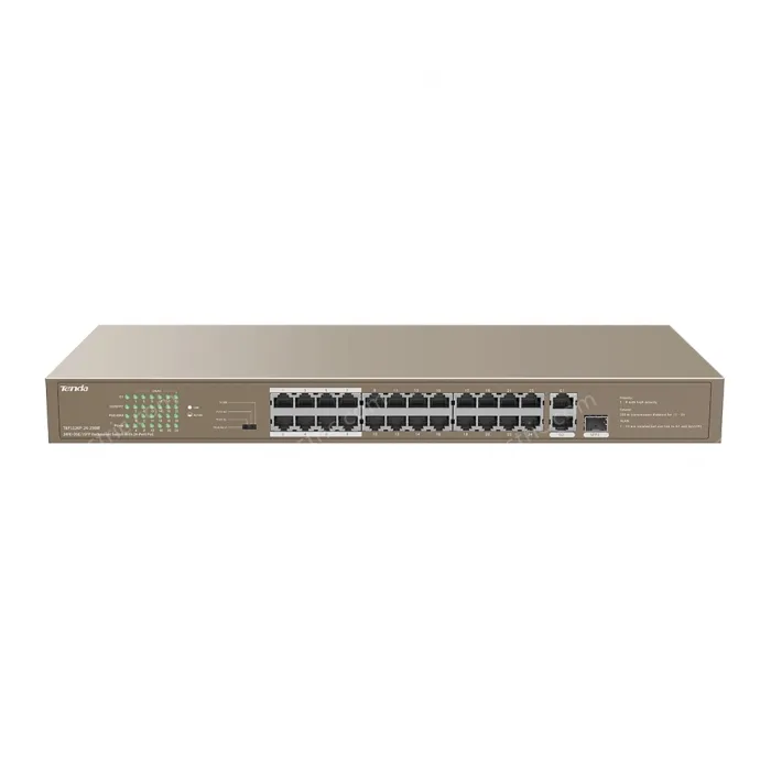 24FE+2GE/1SFP Rackmount Switch With 24-Port PoE