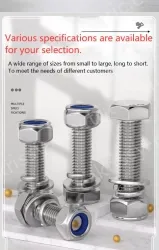 Combination Nut Set Locking M4*8-20 Sets