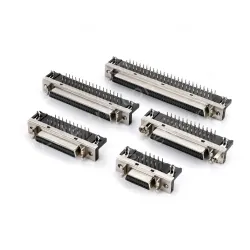 SCSI Connector Series 90 Degree PCB Board-to-Board Servo 68-PIN Headers
