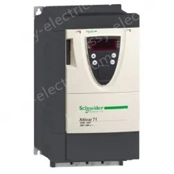 Variable Speed Drives Discontinued AC Drives Altivar 71 Variable Frequency Drives VFD ATV71HU40N4Z Variable speed drive, ATV71, 4kW, 5HP, 380 to 480V, 54.5dB, EMC filter, without graphic terminal, CANopen, Modbus, wear part