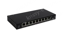 10-Port gigabit PoE switch