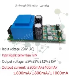 ACDC linear power supply 220V to positive and negative voltage &plusmn;15V &plusmn;200MA Engineering Edition