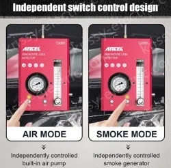 ANCEL S3000 Automotive Detection Tool EVAP Pipeline Leakage Analyzer Smoke Leakage Detector